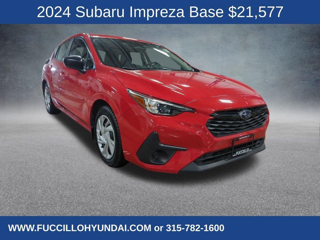 used 2024 Subaru Impreza car, priced at $21,577