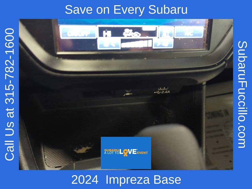 used 2024 Subaru Impreza car, priced at $21,567