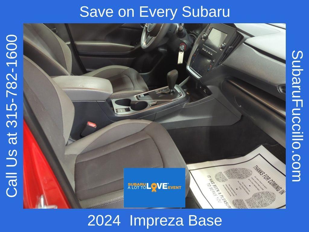 used 2024 Subaru Impreza car, priced at $21,567