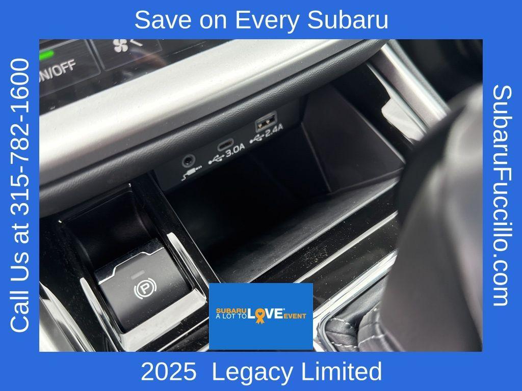 new 2025 Subaru Legacy car, priced at $35,257
