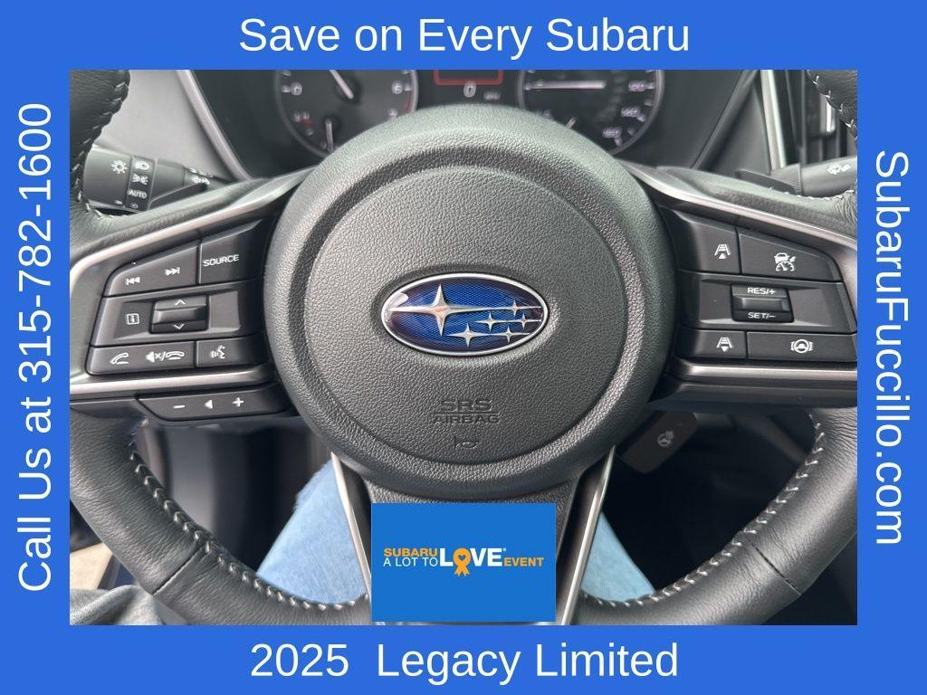 new 2025 Subaru Legacy car, priced at $35,257