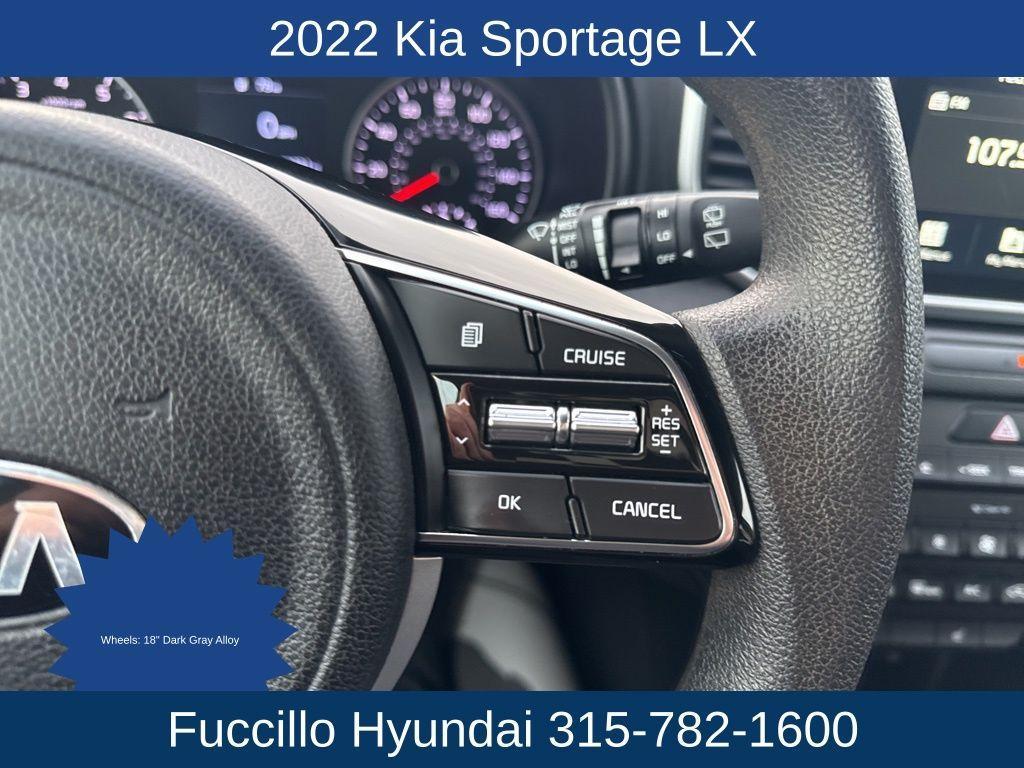 used 2022 Kia Sportage car, priced at $16,999