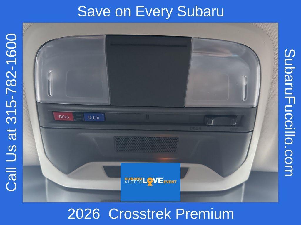 new 2026 Subaru Crosstrek car, priced at $30,569