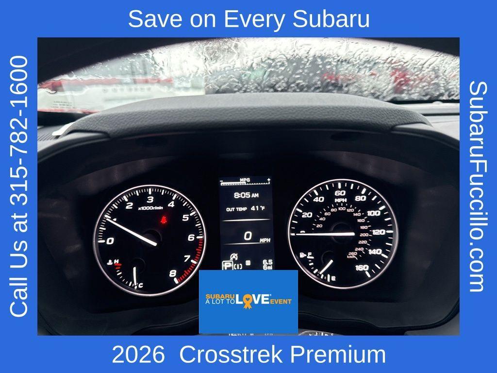new 2026 Subaru Crosstrek car, priced at $30,569