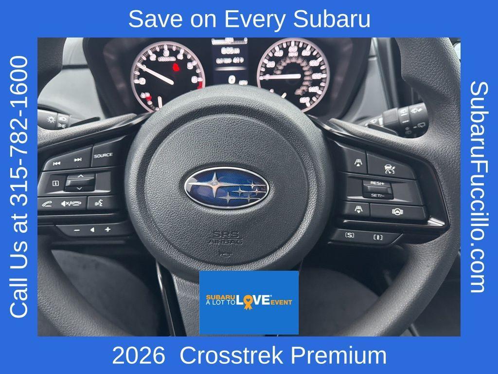 new 2026 Subaru Crosstrek car, priced at $30,569