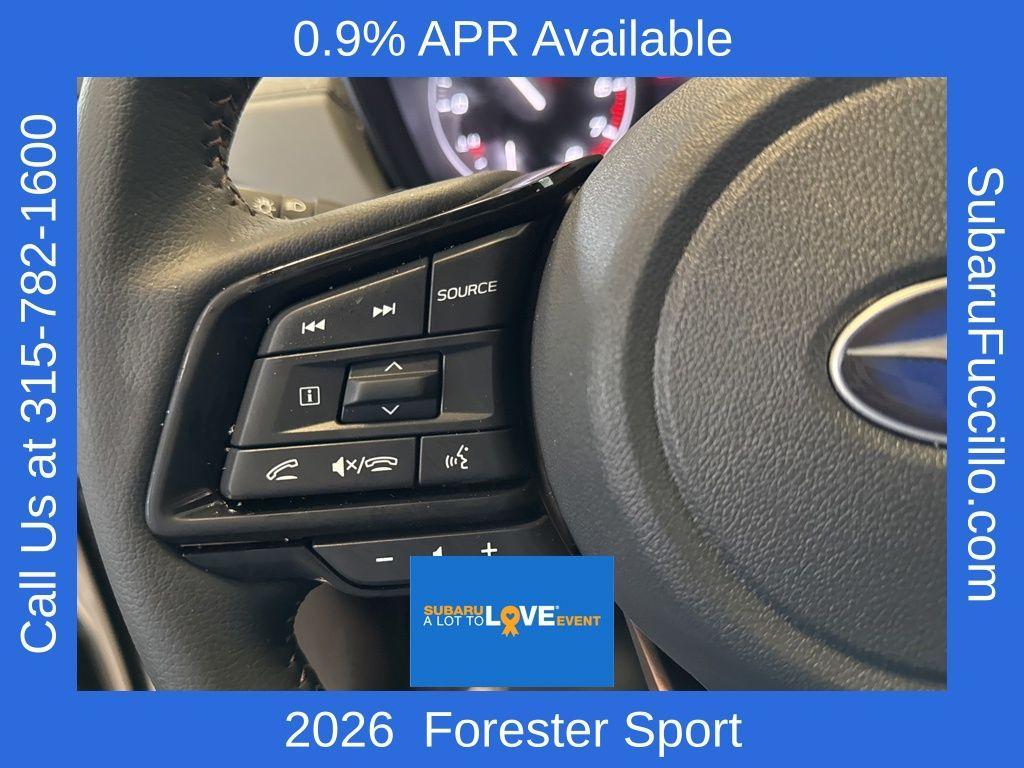 new 2026 Subaru Forester car, priced at $38,648