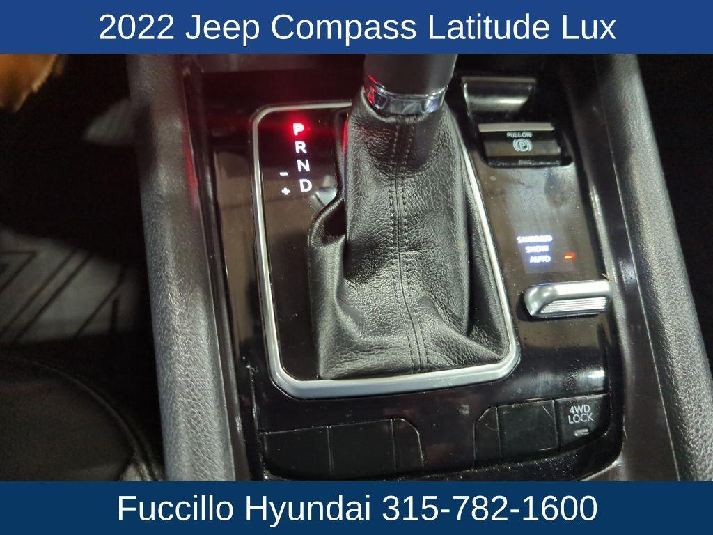 used 2022 Jeep Compass car, priced at $20,109