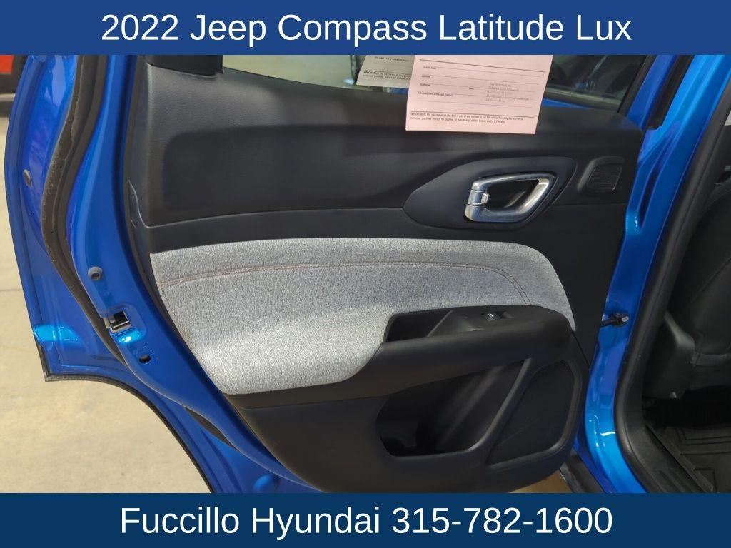 used 2022 Jeep Compass car, priced at $20,109
