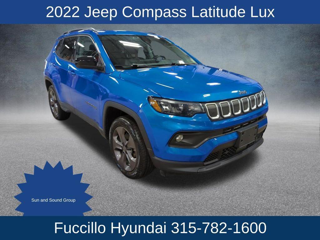 used 2022 Jeep Compass car, priced at $20,109