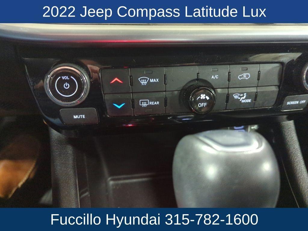 used 2022 Jeep Compass car, priced at $20,109