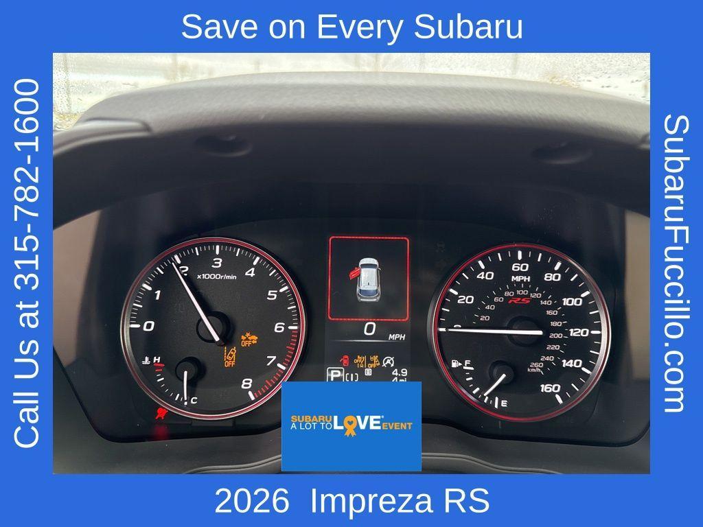new 2026 Subaru Impreza car, priced at $29,029