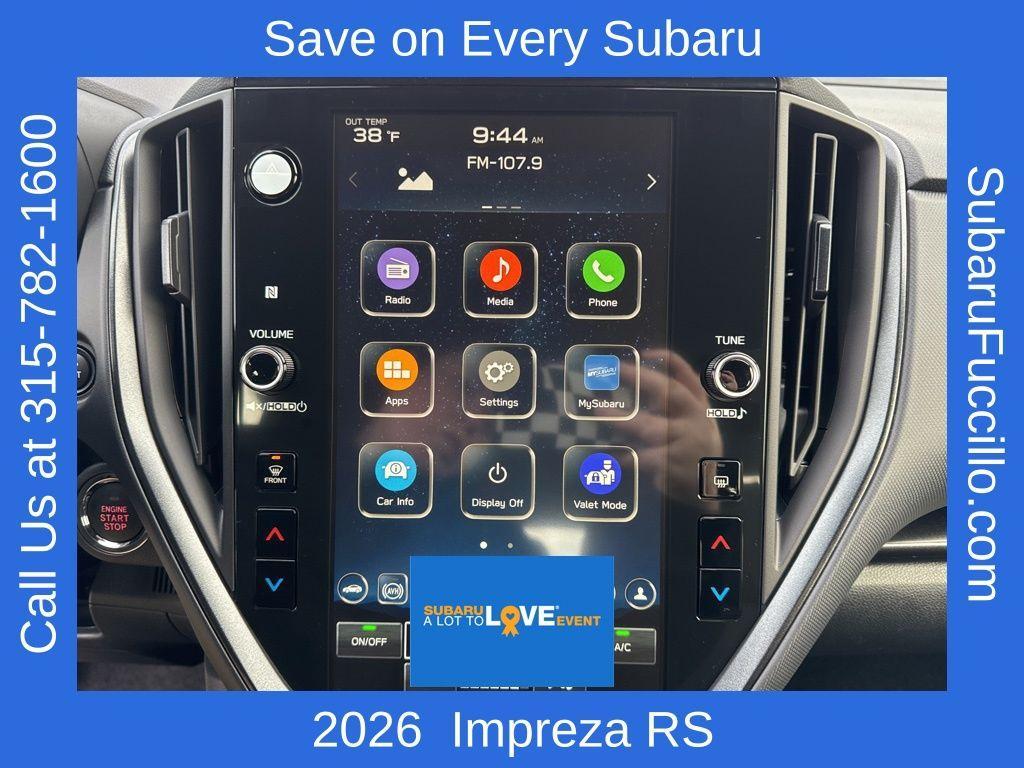 new 2026 Subaru Impreza car, priced at $29,029