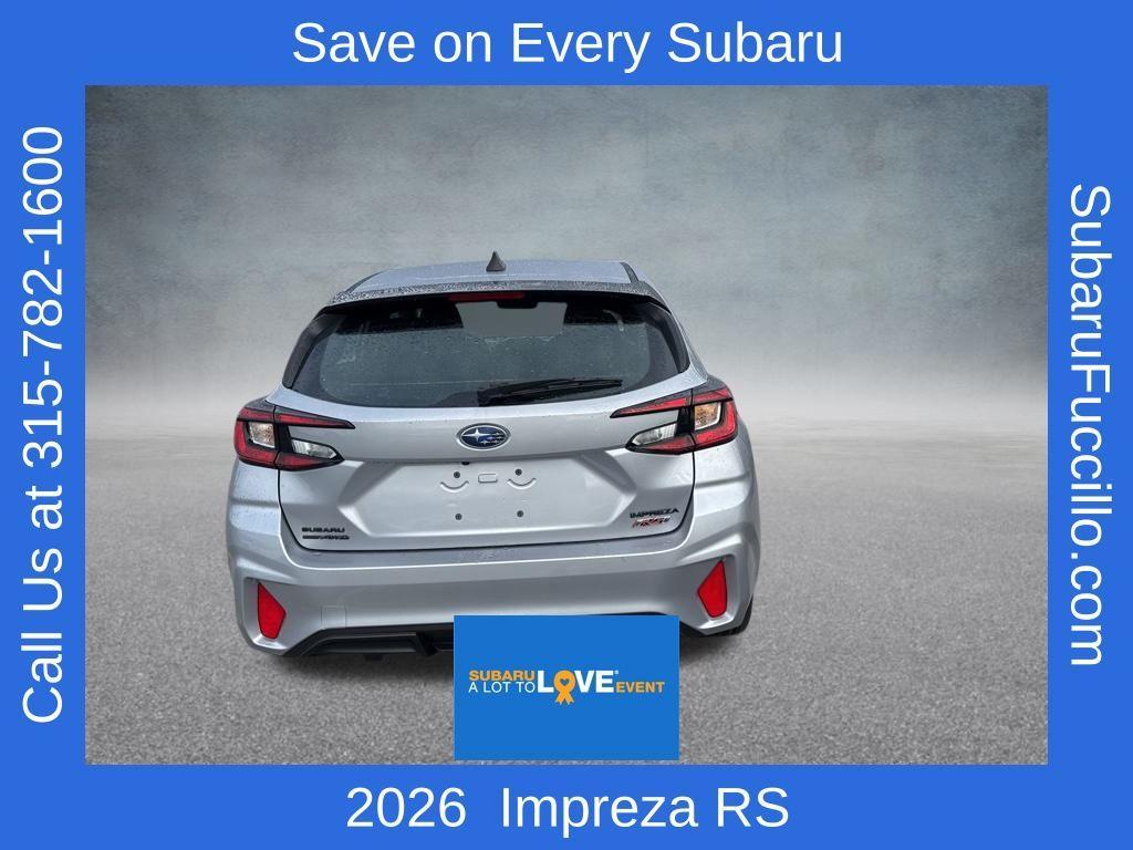 new 2026 Subaru Impreza car, priced at $29,029