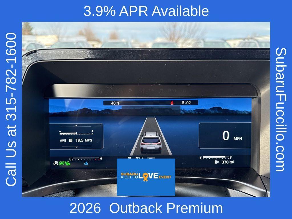 new 2026 Subaru Outback car, priced at $40,005
