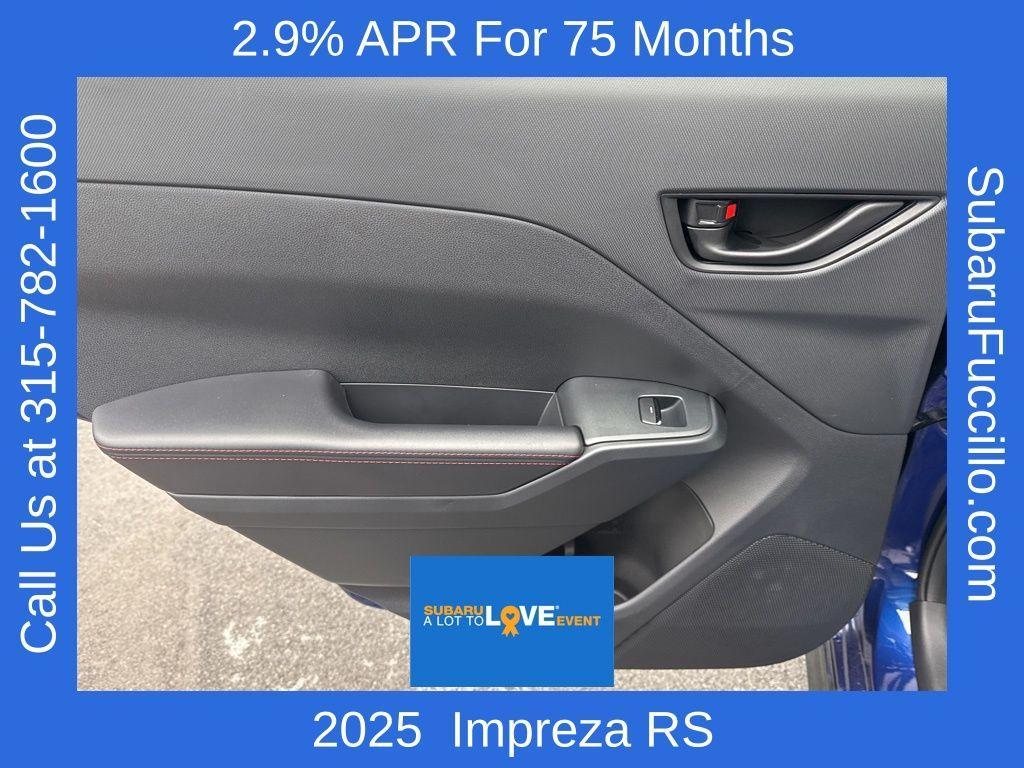 new 2025 Subaru Impreza car, priced at $30,131