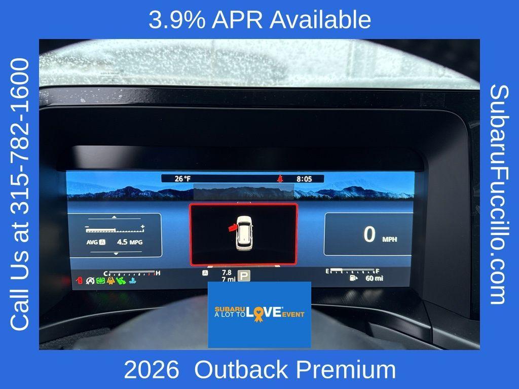 new 2026 Subaru Outback car, priced at $38,098