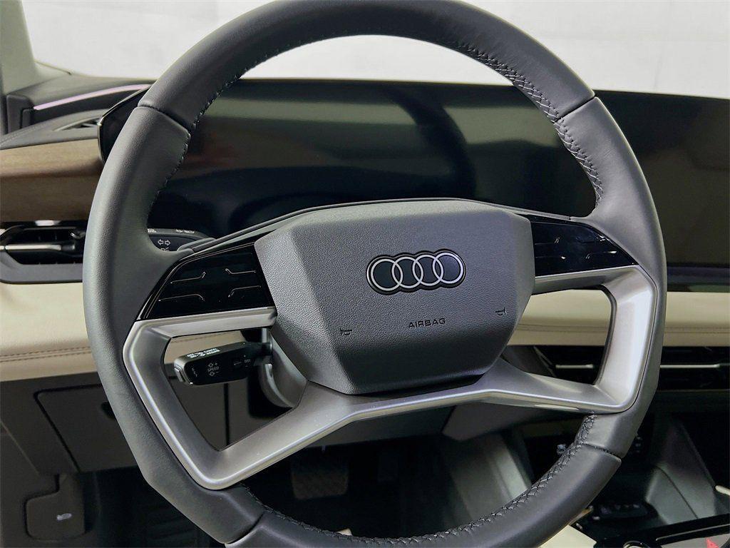 new 2025 Audi Q6 e-tron car, priced at $76,900
