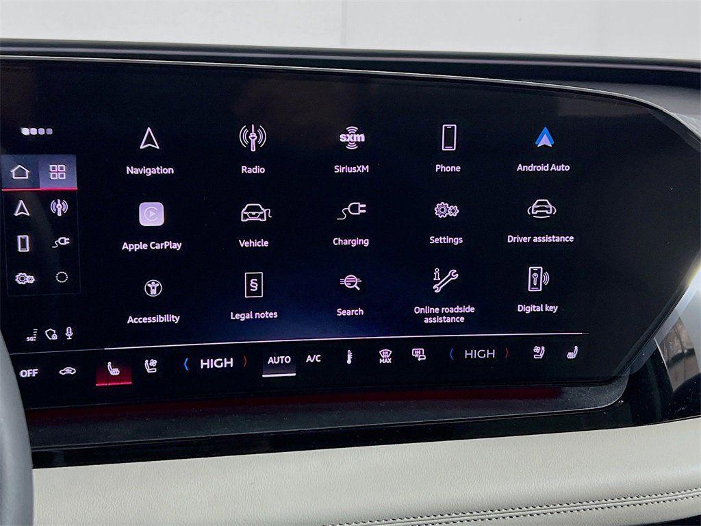 new 2025 Audi Q6 e-tron car, priced at $76,900