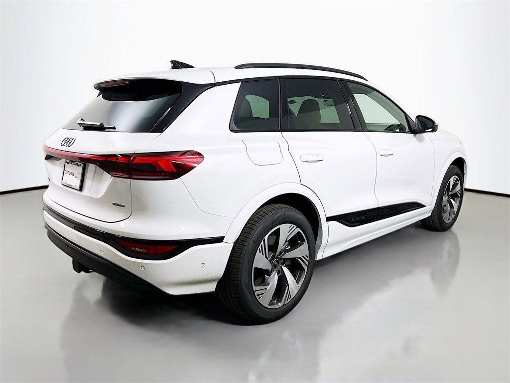 new 2025 Audi Q6 e-tron car, priced at $76,900