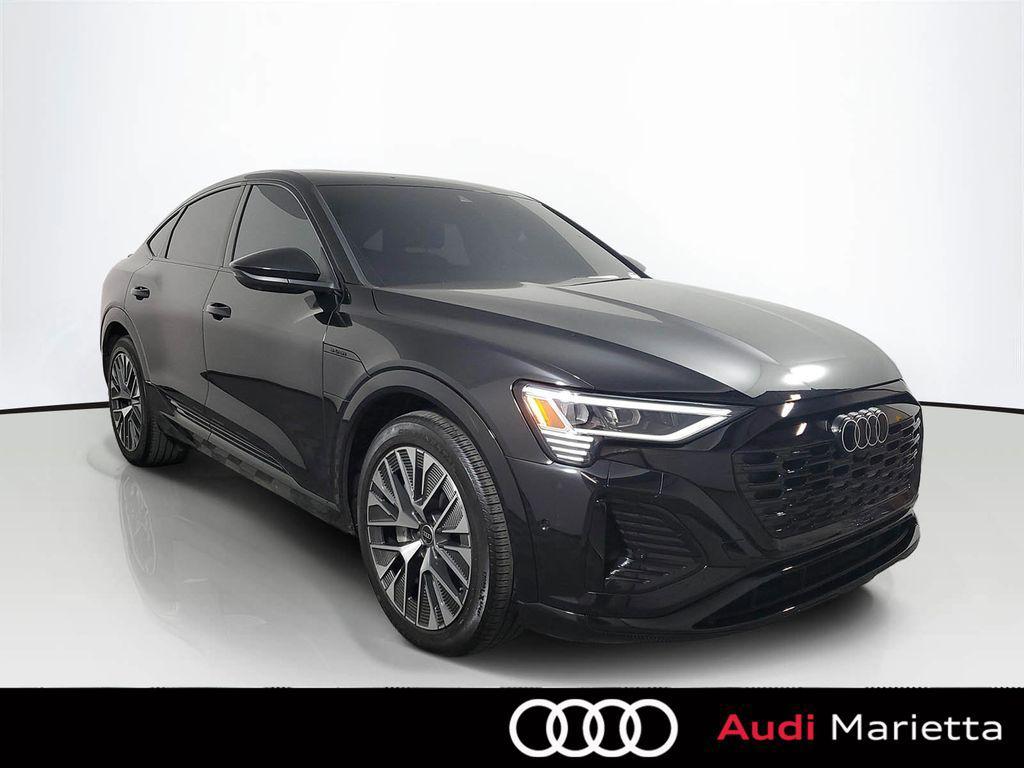 used 2024 Audi Q8 e-tron car, priced at $44,949