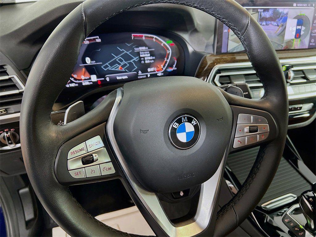 used 2023 BMW X3 car, priced at $28,056