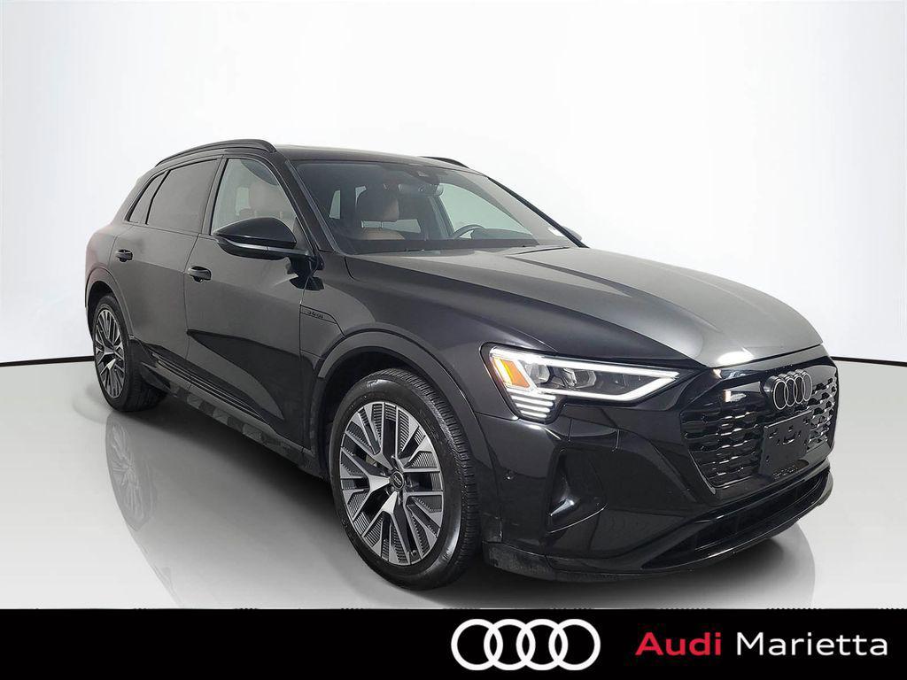 used 2024 Audi Q8 e-tron car, priced at $39,747