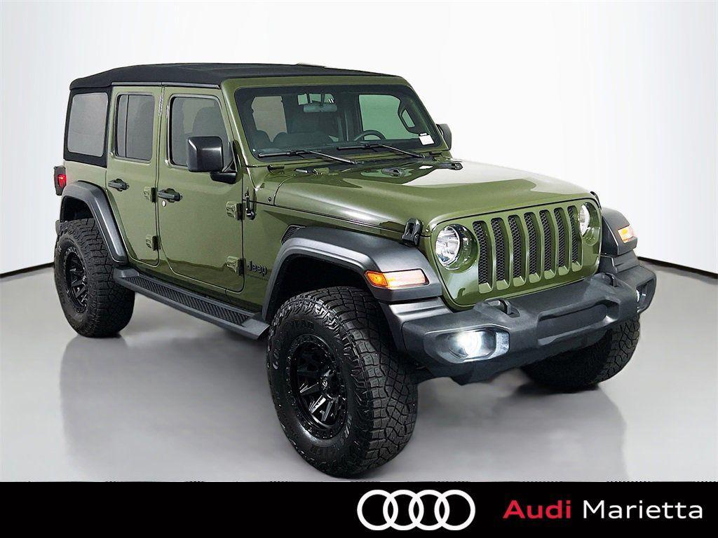 used 2023 Jeep Wrangler car, priced at $31,823