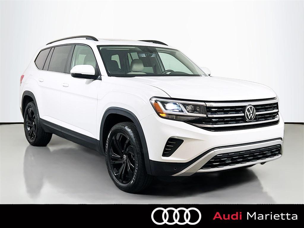 used 2023 Volkswagen Atlas car, priced at $24,549