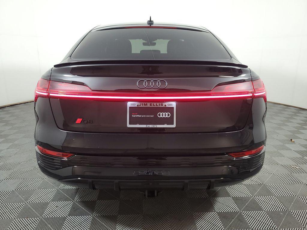 used 2024 Audi Q8 e-tron car, priced at $50,748
