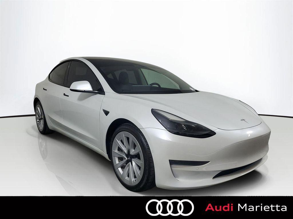 used 2021 Tesla Model 3 car, priced at $20,846