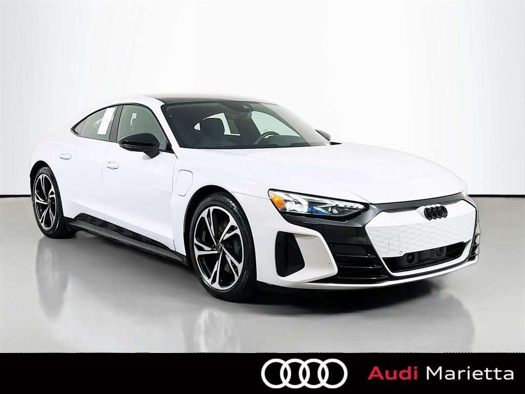 used 2023 Audi e-tron GT car, priced at $47,219