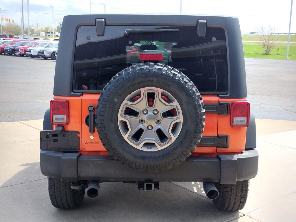 used 2015 Jeep Wrangler Unlimited car, priced at $17,500