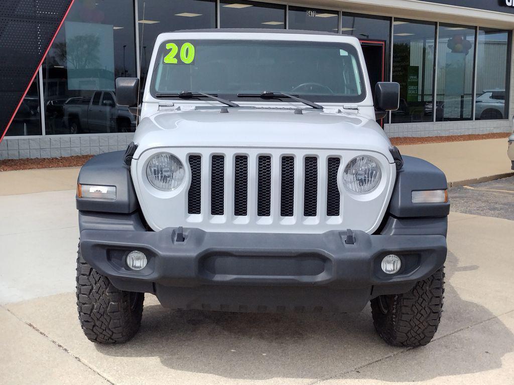 used 2020 Jeep Wrangler Unlimited car, priced at $21,000
