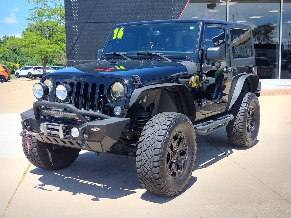 used 2016 Jeep Wrangler car, priced at $16,804