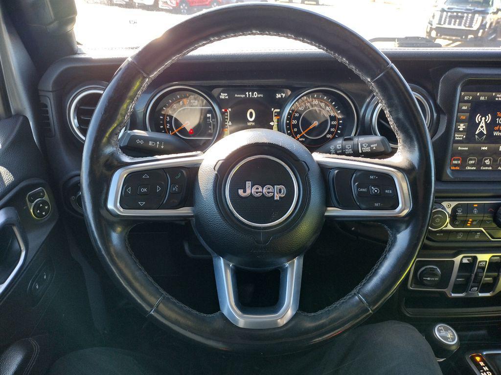used 2021 Jeep Wrangler Unlimited car, priced at $21,500