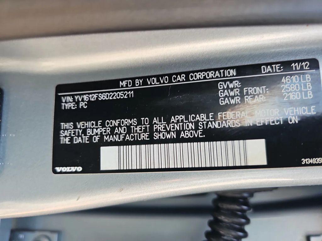 used 2013 Volvo S60 car, priced at $6,999