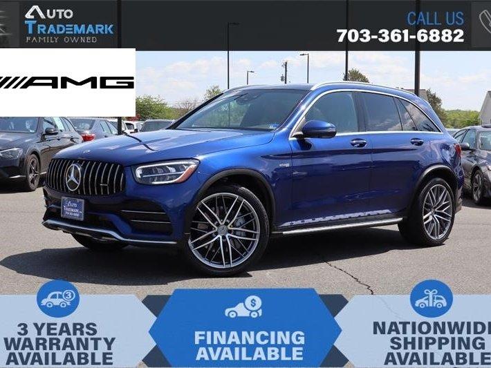 used 2020 Mercedes-Benz AMG GLC 43 car, priced at $30,990