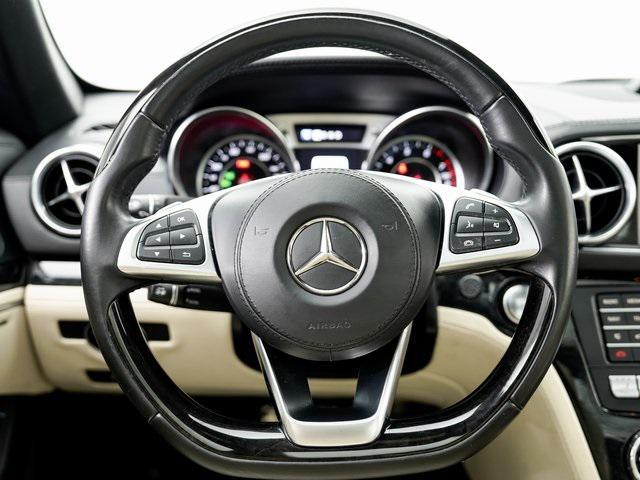 used 2018 Mercedes-Benz SL 550 car, priced at $34,497