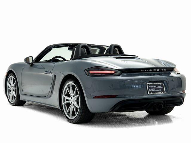 used 2025 Porsche 718 Boxster car, priced at $93,250