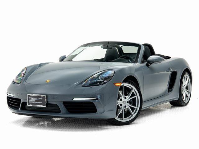 used 2025 Porsche 718 Boxster car, priced at $93,250