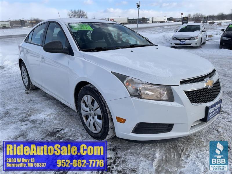 used 2013 Chevrolet Cruze car, priced at $3,995
