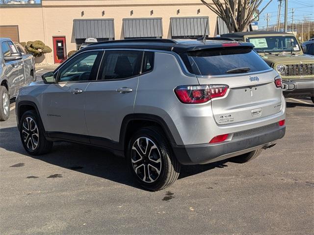 used 2022 Jeep Compass car, priced at $23,999