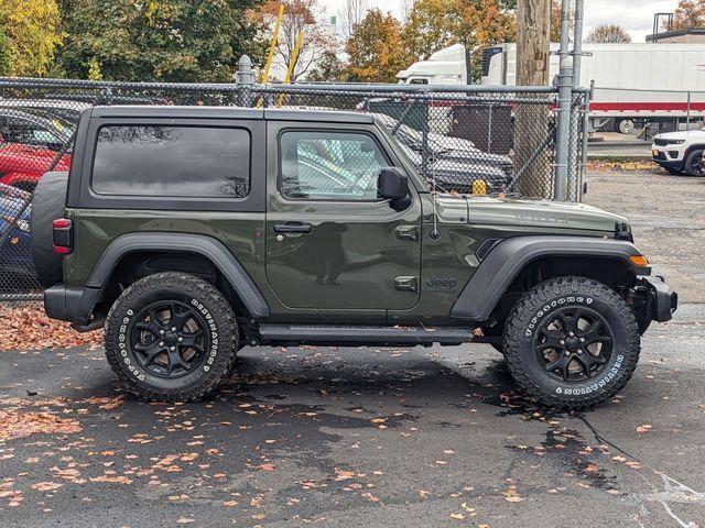 used 2021 Jeep Wrangler car, priced at $31,095