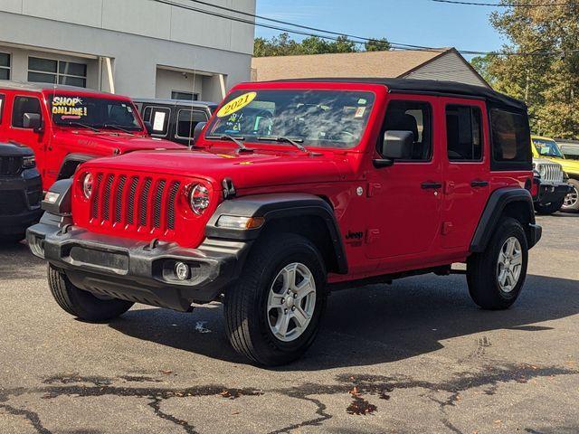 used 2021 Jeep Wrangler Unlimited car, priced at $23,958