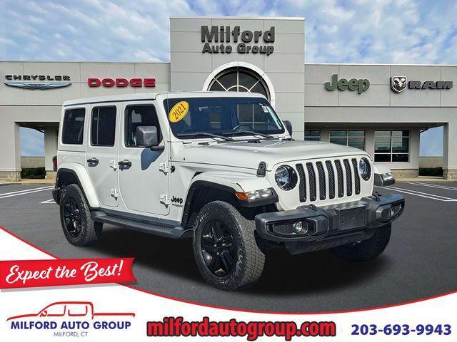 used 2021 Jeep Wrangler Unlimited car, priced at $36,888