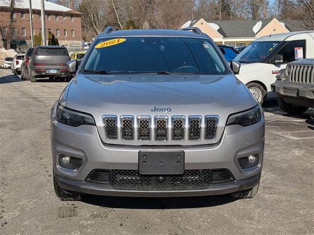 used 2021 Jeep Cherokee car, priced at $25,177