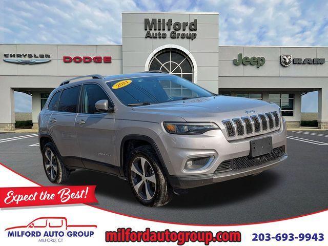 used 2021 Jeep Cherokee car, priced at $23,999