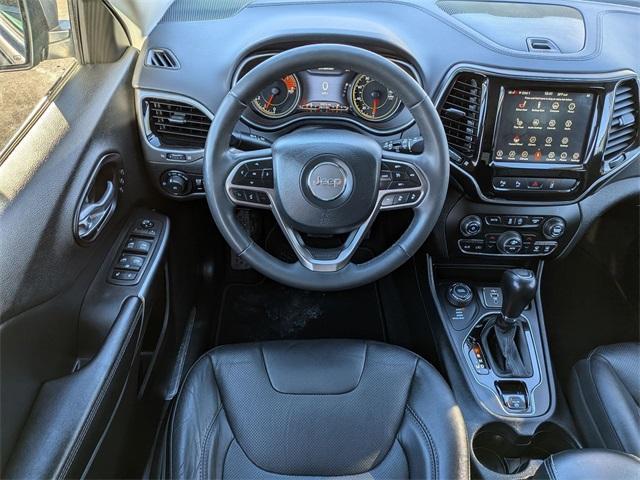 used 2021 Jeep Cherokee car, priced at $25,177