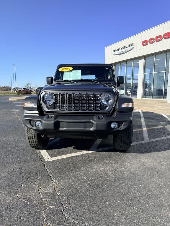 used 2025 Jeep Wrangler car, priced at $39,999