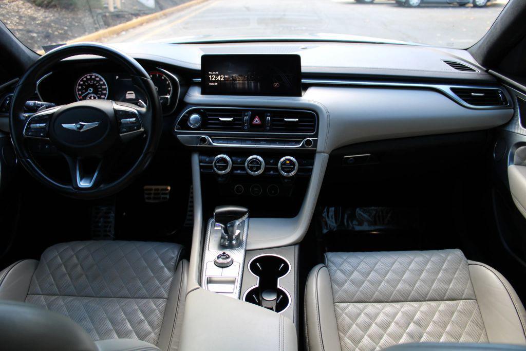 used 2022 Genesis G70 car, priced at $19,899